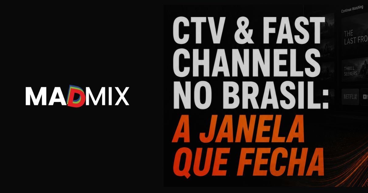 Capa do Guia CTV & FAST Channels no Brasil